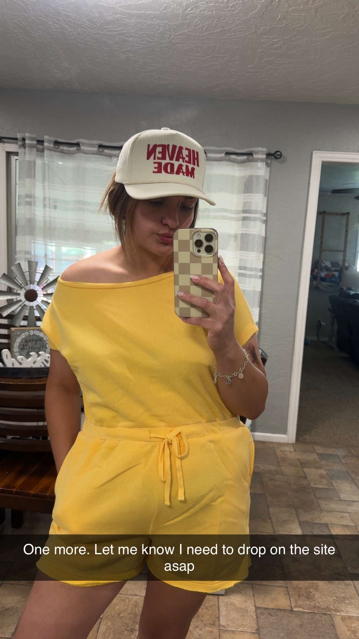 Drawstring Waist Romper