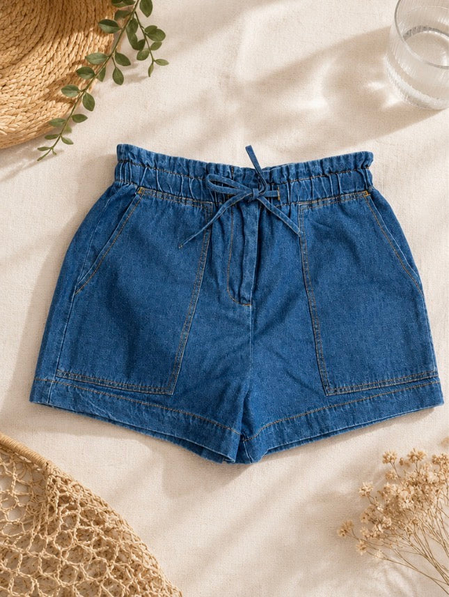 Elastic Waist Shorts