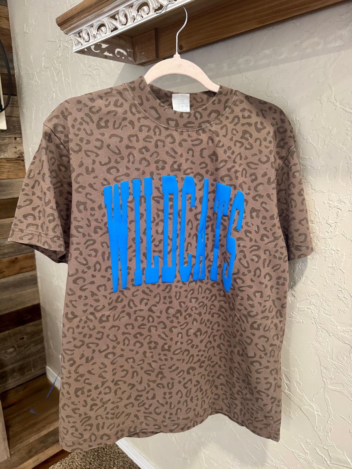 WILDCATS Puff Leopard Luxe Tee