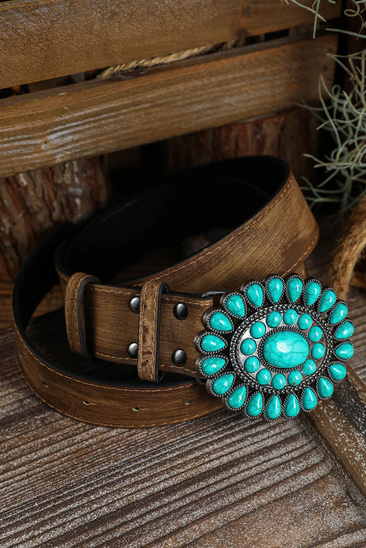 Turquoise Western Belt