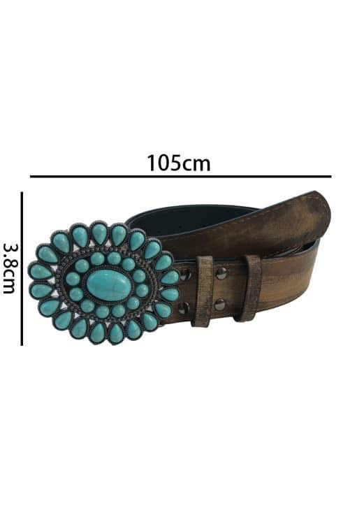 Turquoise Western Belt