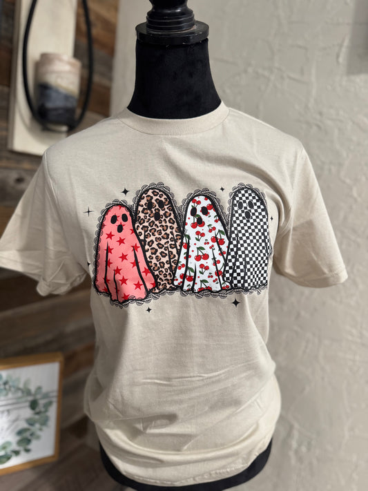 Grungy Ghosts Tee