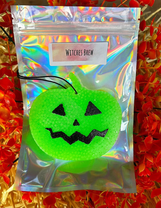 Witches Brew Green Pumpkin